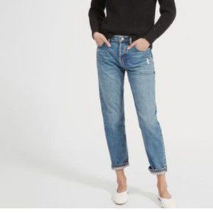 Everlane Boyfriend Distressed Jeans 26 Regular Length